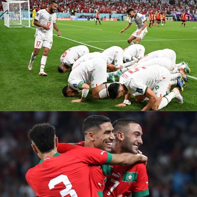 équipe de foot Maroc 2022 - soujoud - victoire contre l'espagne - Karma santé